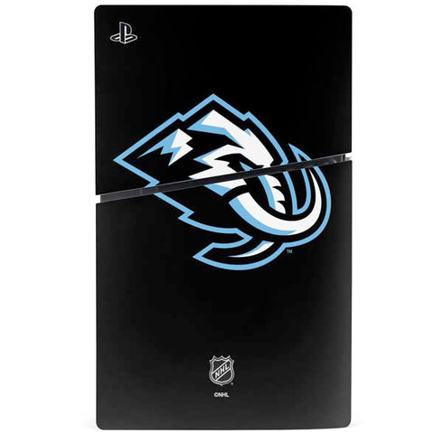 NHL Utah Mammoth Alternate Black PS5 Slim Digital Edition Console Skin